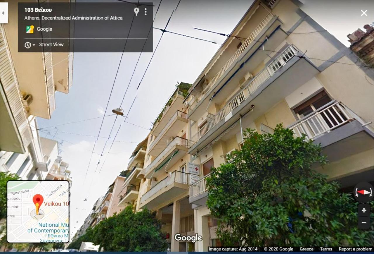 Pretty Rooms In Gold And Blue Apartment In Safe Central Area Athen Exterior foto